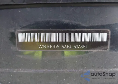 2011 BMW 550I from USA, damaged, VIN WBAFR9C56BC617851